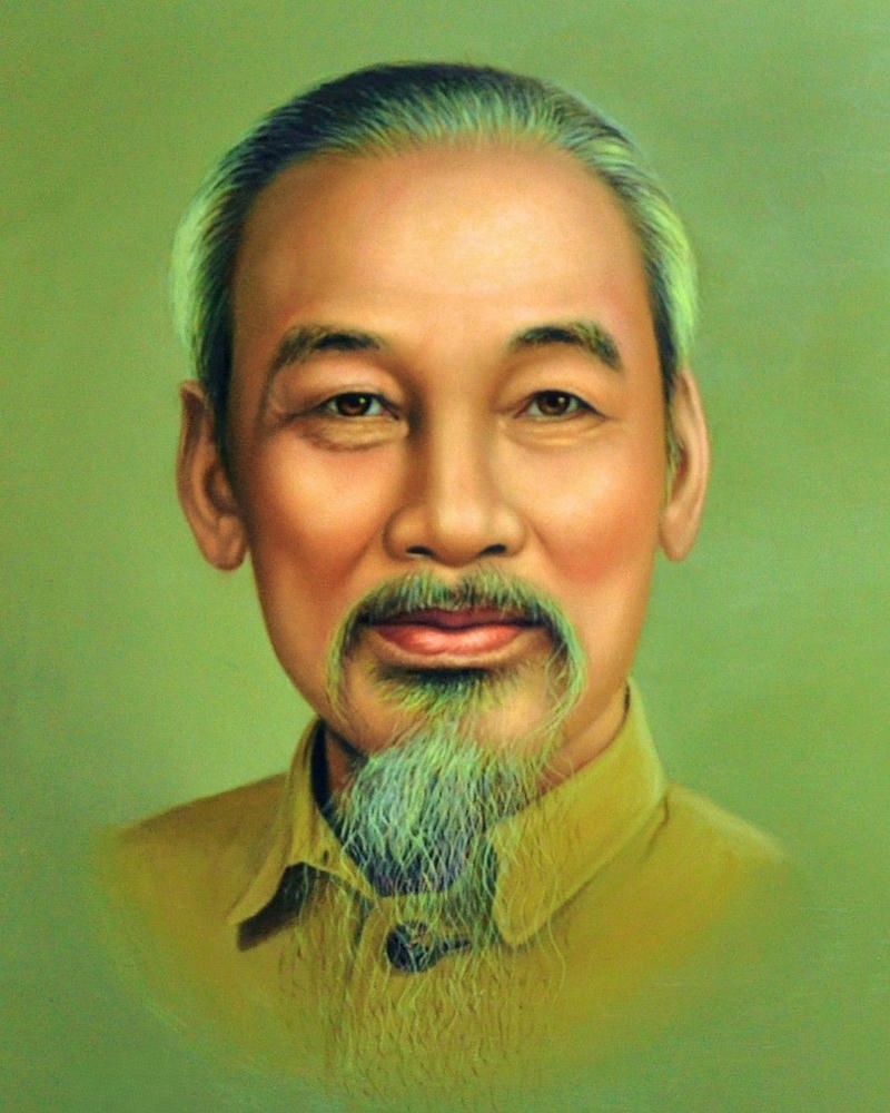 Ảnh Bác Hồ thể hiện diện mạo gần gũi phúc hậu
