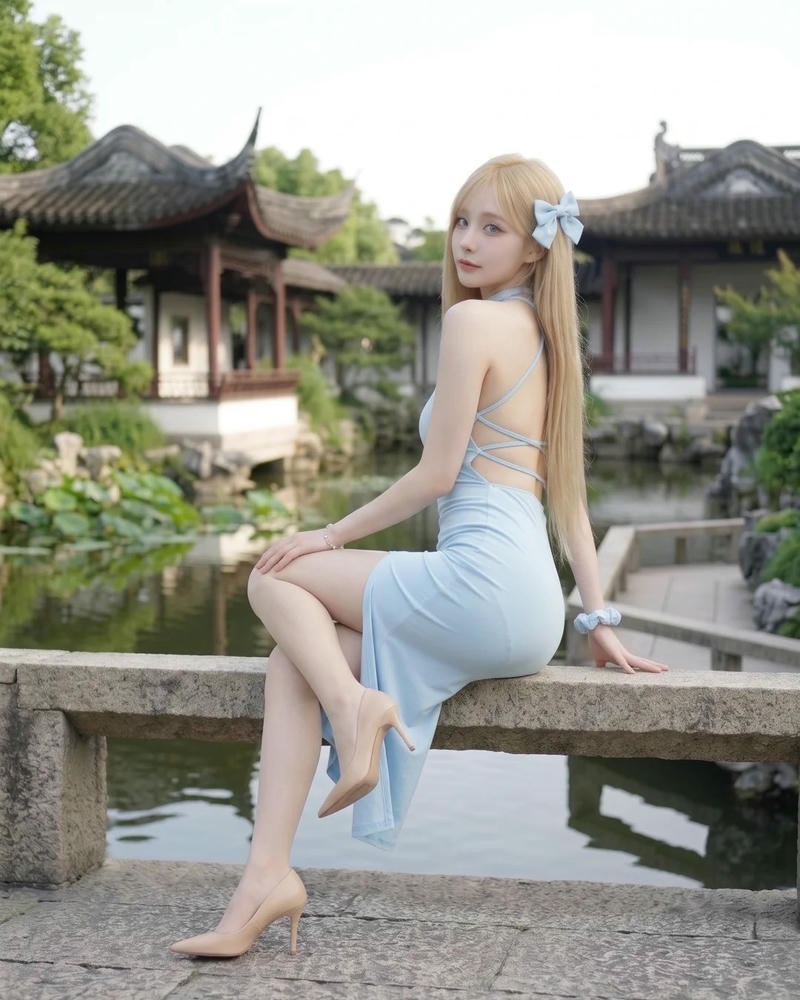 Ảnh gái xinh Trung Quốc sở hữu vẻ đẹp dịu dàng