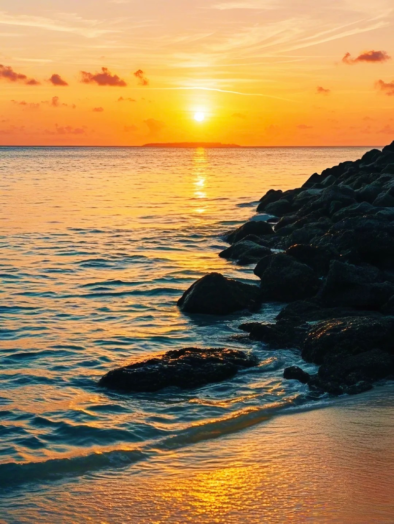 Ảnh hoàng hôn đẹp và bình yên