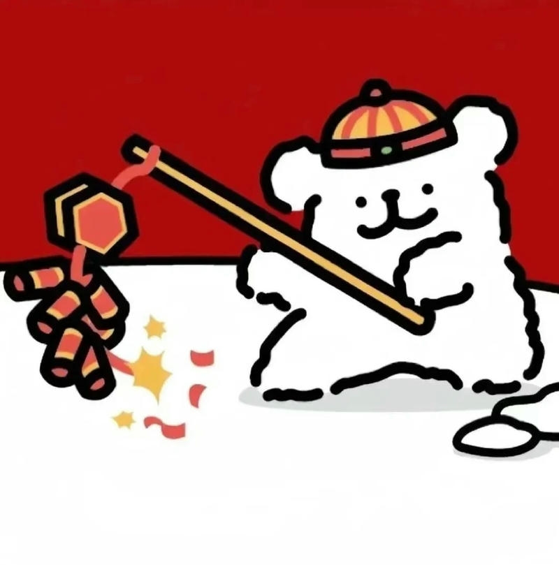 Ảnh tết chibi mang vẻ ngoài tươi sáng đáng yêu