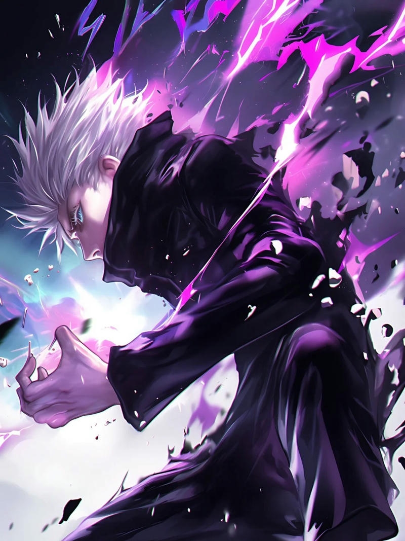 Anime Gojo mang vẻ đẹp nam tính đầy cuốn hút