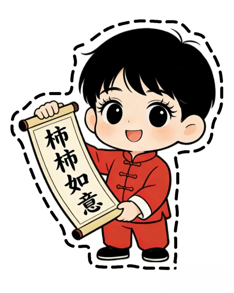 Chibi tết dễ thương với diện mạo nhỏ nhắn ngộ nghĩnh