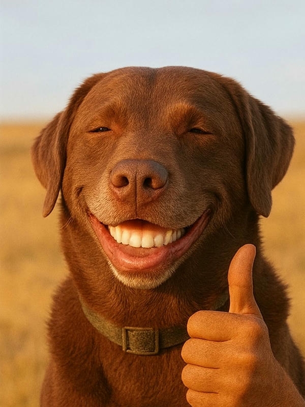 Dog meme thể hiện vẻ mặt cực kỳ lém lỉnh