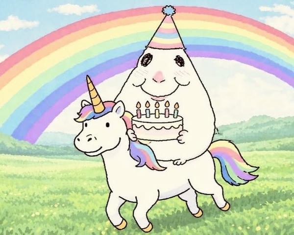 Happy birthday meme mang sắc thái chúc mừng tươi sáng