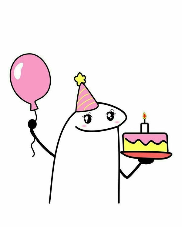 Happy birthday meme thể hiện lời chúc ngọt ngào