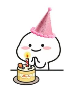 Happy birthday meme với lời chúc tuổi mới hài hước
