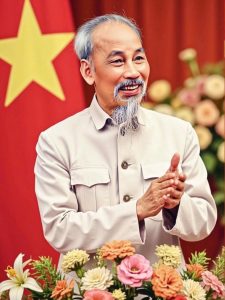 Hình ảnh Bác Hồ với thần thái giản dị gần gũi
