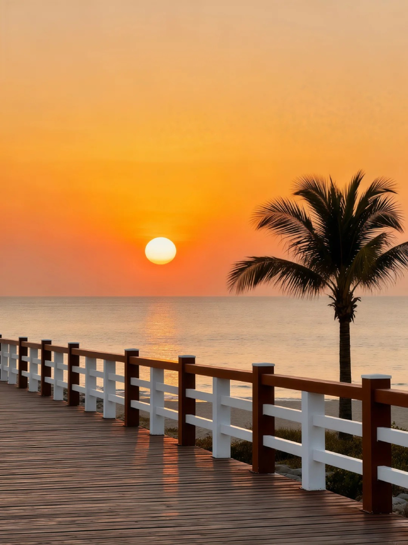 Hình hoàng hôn đẹp lúc chiều tà