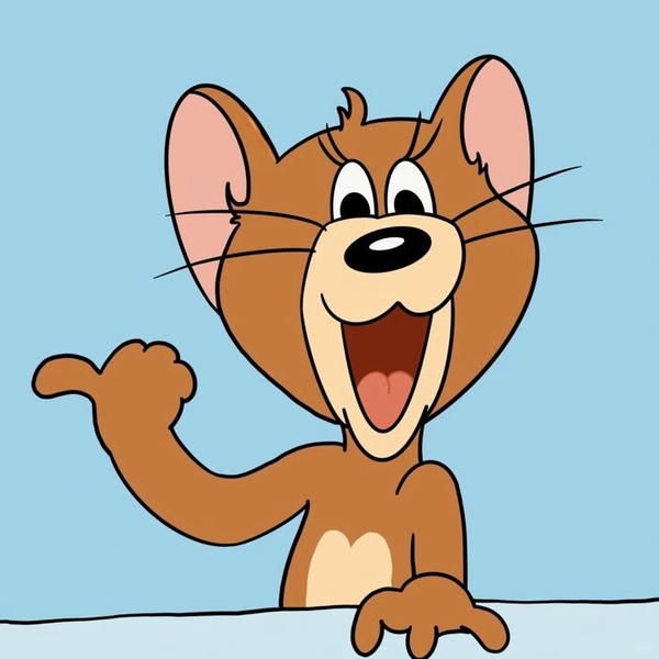 Jerry meme mang nét mặt ngộ nghĩnh đáng yêu
