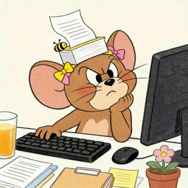 Jerry meme thể hiện cảm xúc tinh nghịch vui nhộn