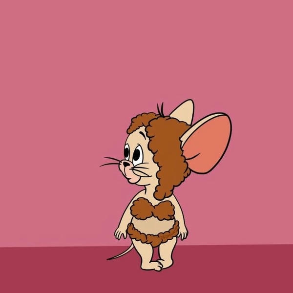 Jerry meme với ánh mắt tinh nghịch đầy duyên dáng