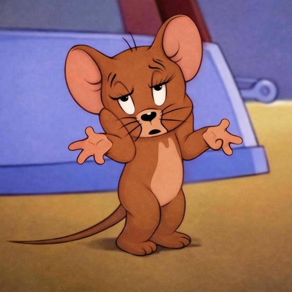 Meme Jerry mang biểu cảm hài hước đầy tinh quái