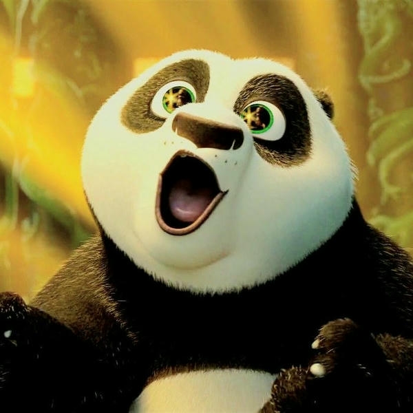 Meme bất ngờ thể hiện nét mặt kinh ngạc đáng yêu