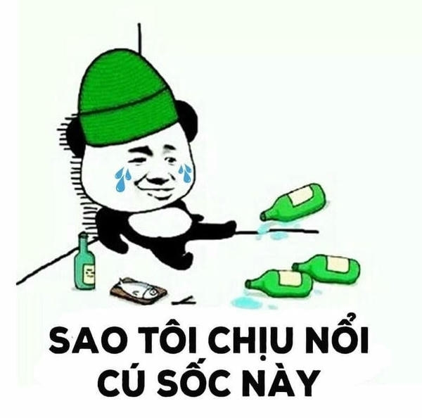 Meme buồn thể hiện vẻ trầm ngâm và mệt mỏi