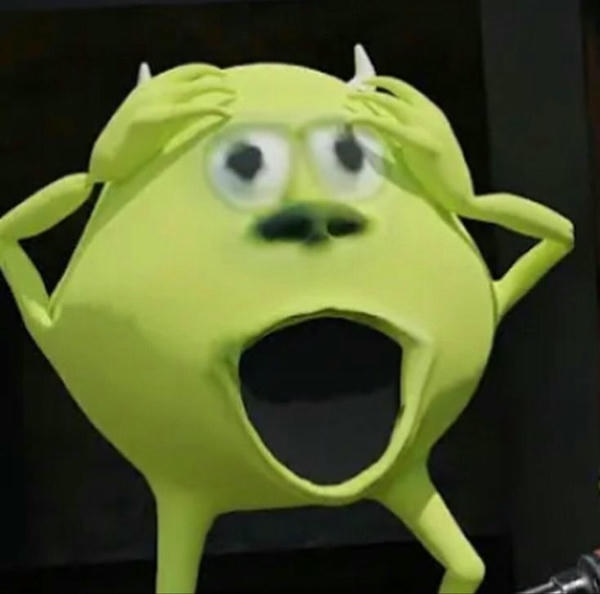 Meme phản ứng ngạc nhiên với nét mặt hài hước