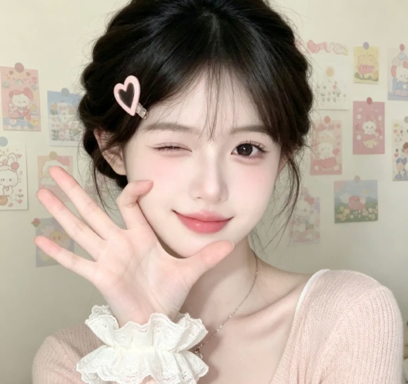 ảnh gái xinh cute nữ tính