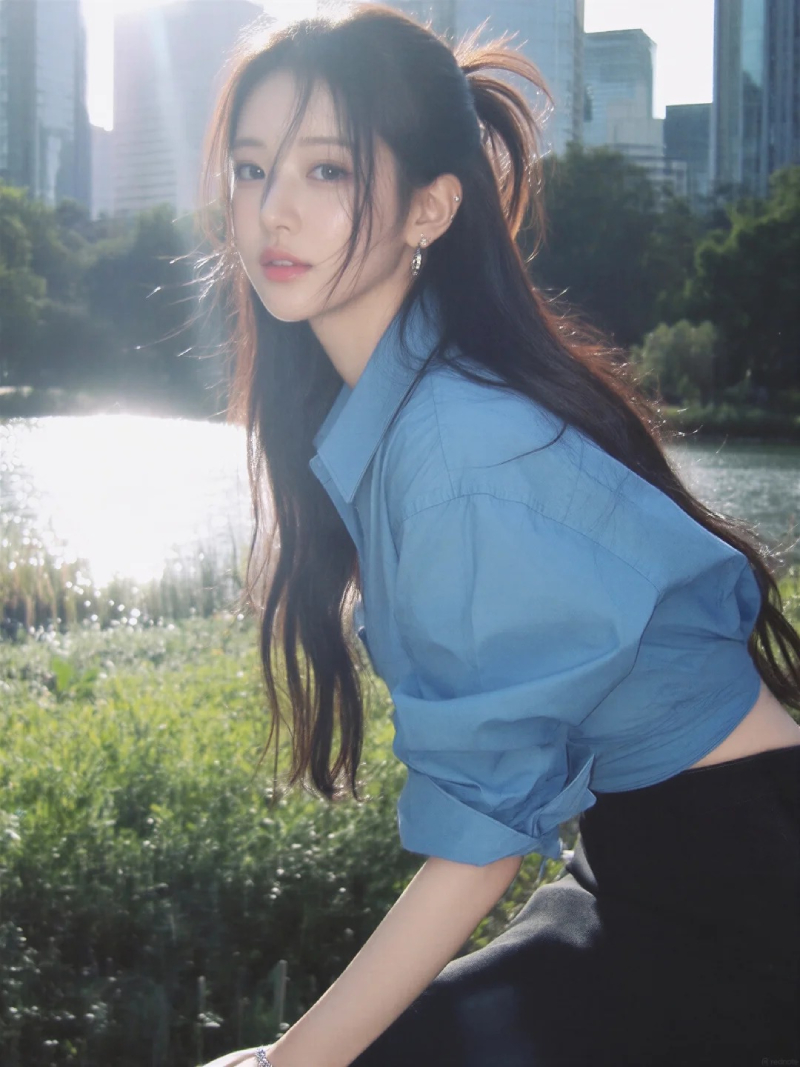 ảnh girl xinh phong cách Hàn Quốc