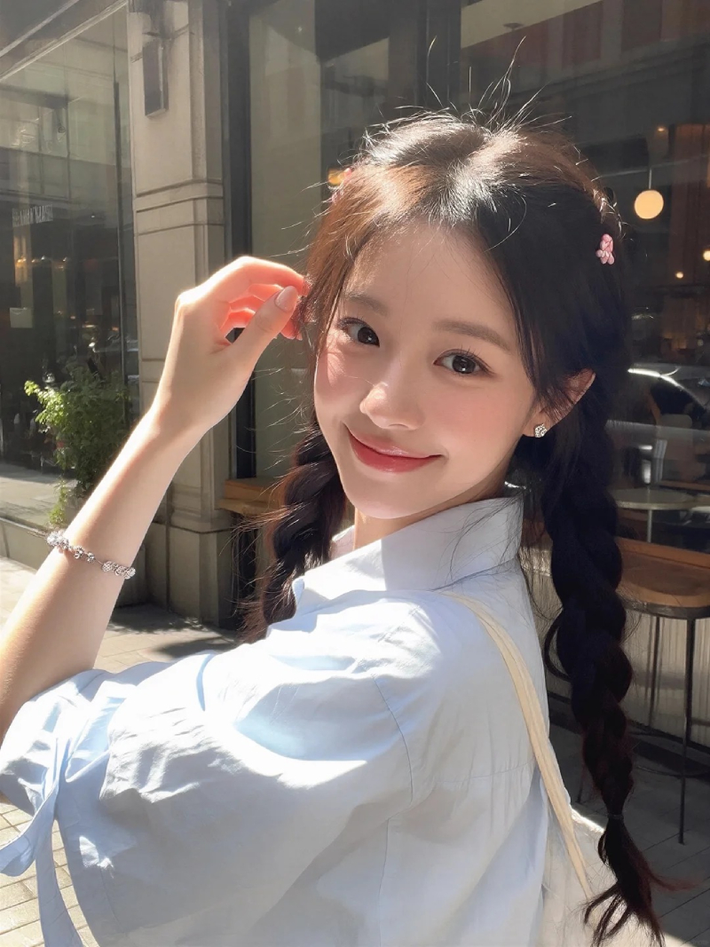 girl xinh với nụ cười đẹp