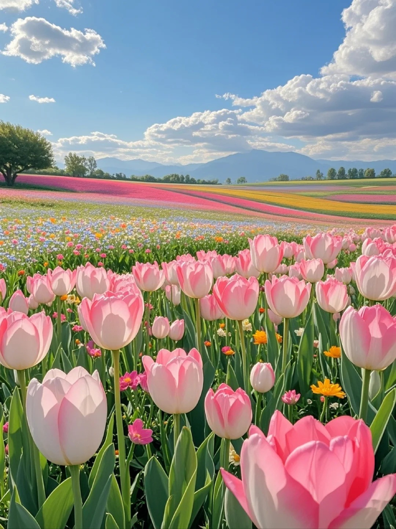 ảnh hoa tulip tươi đẹp