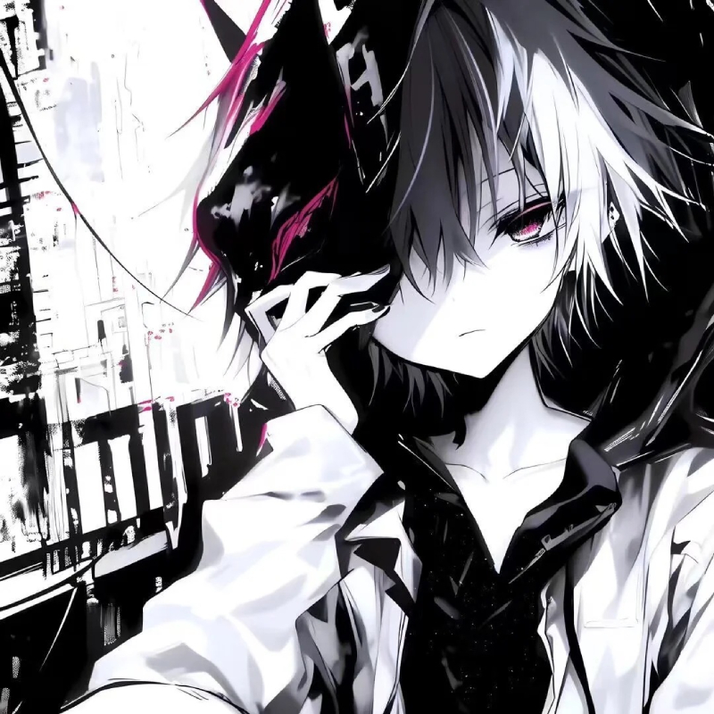 anime boy cool ngầu bí ẩn