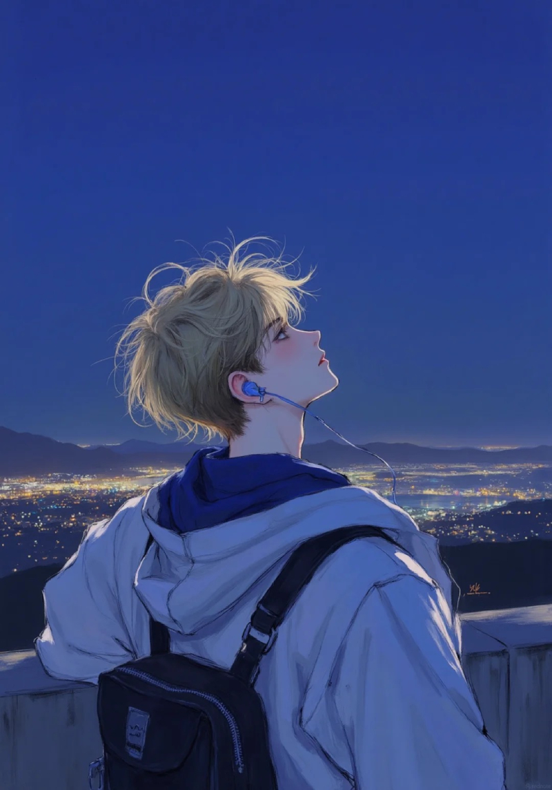 anime boy ngầu phong cách dark
