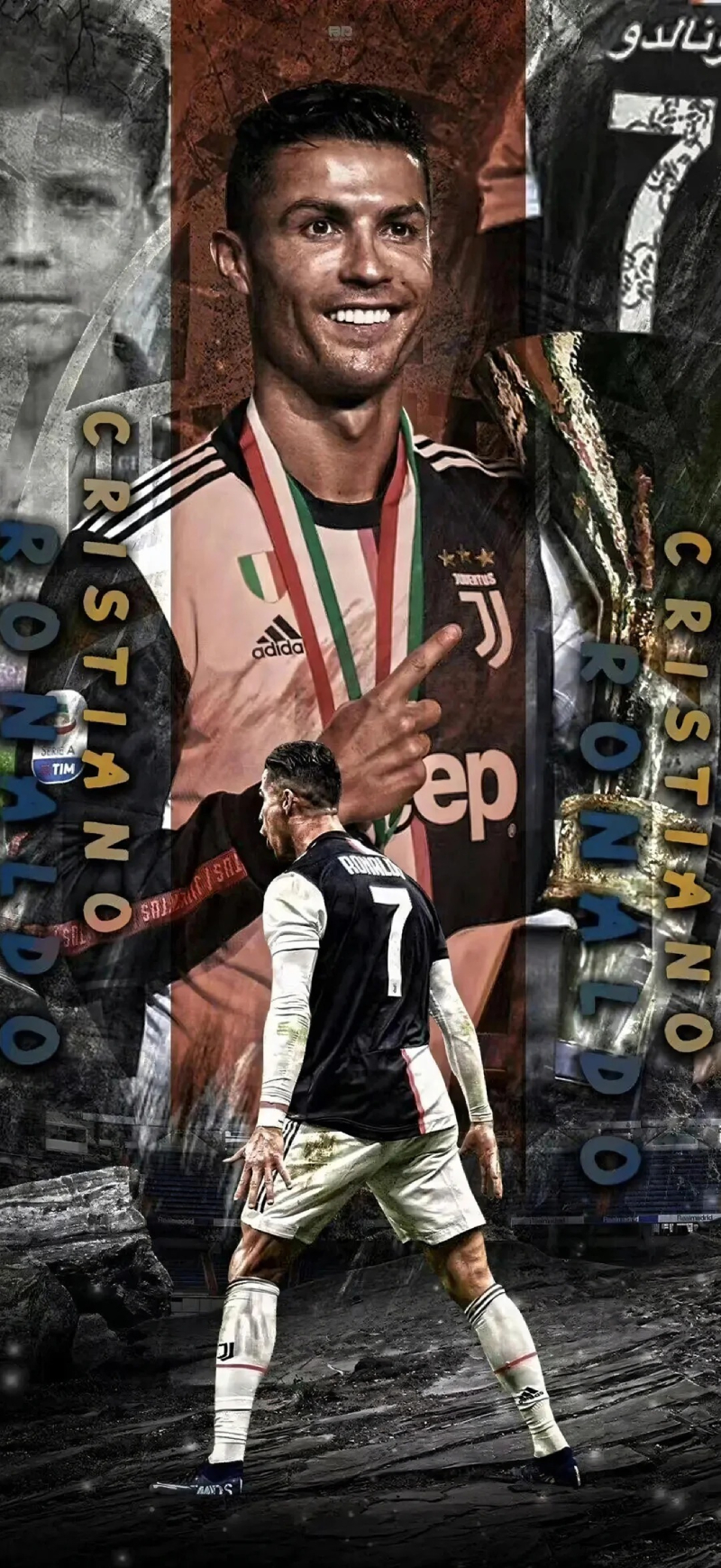 hình ảnh Cristiano Ronaldo đầy phong độ