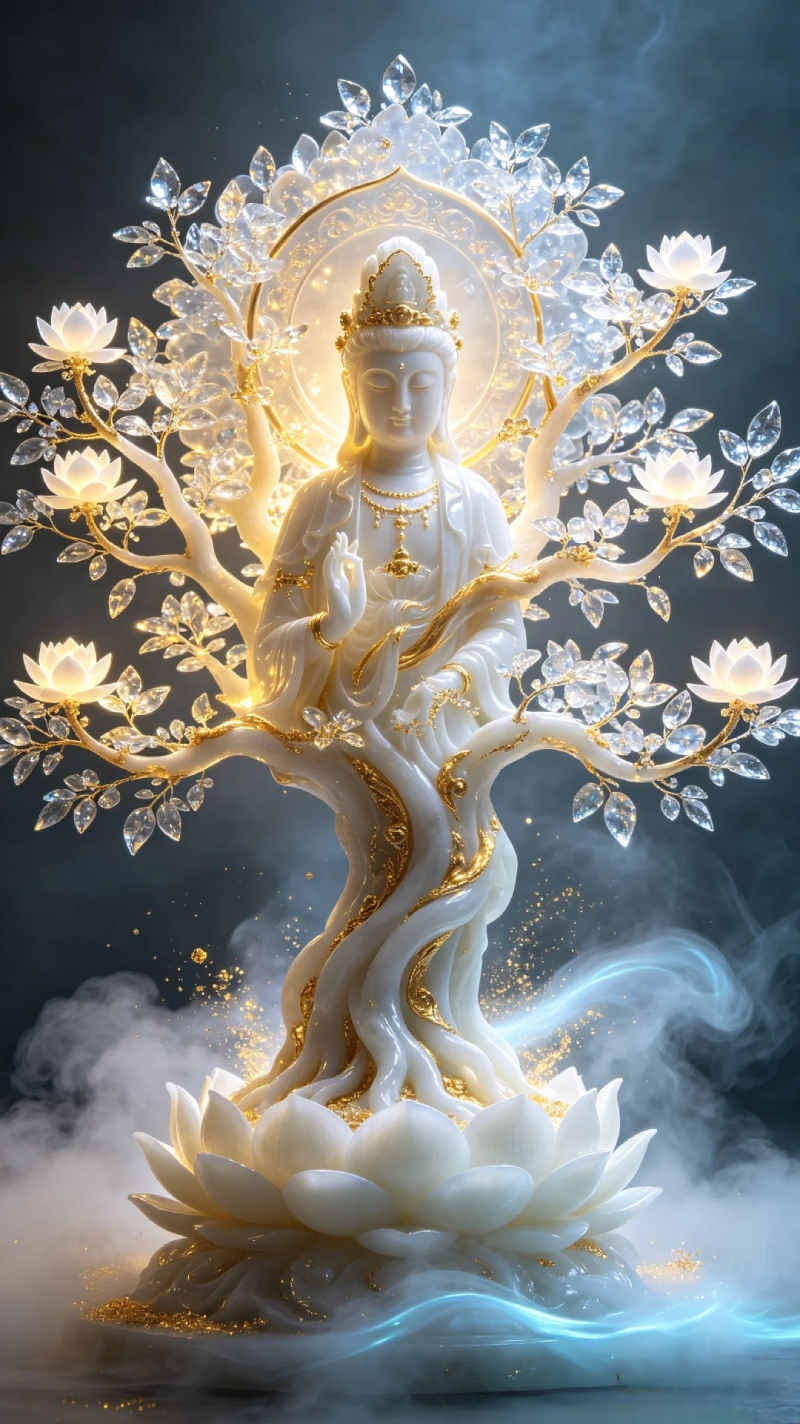 hình ảnh Quan Thế Âm Bồ Tát linh thiêng