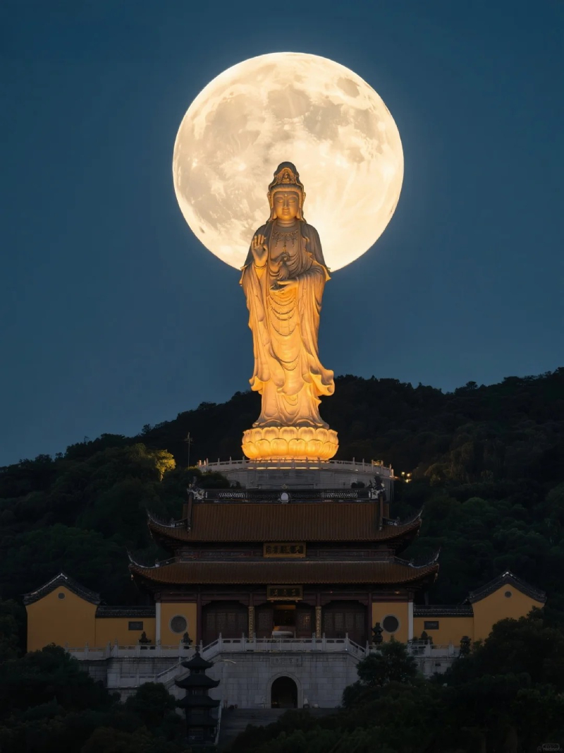 hình ảnh Quan Thế Âm Bồ Tát thanh cao
