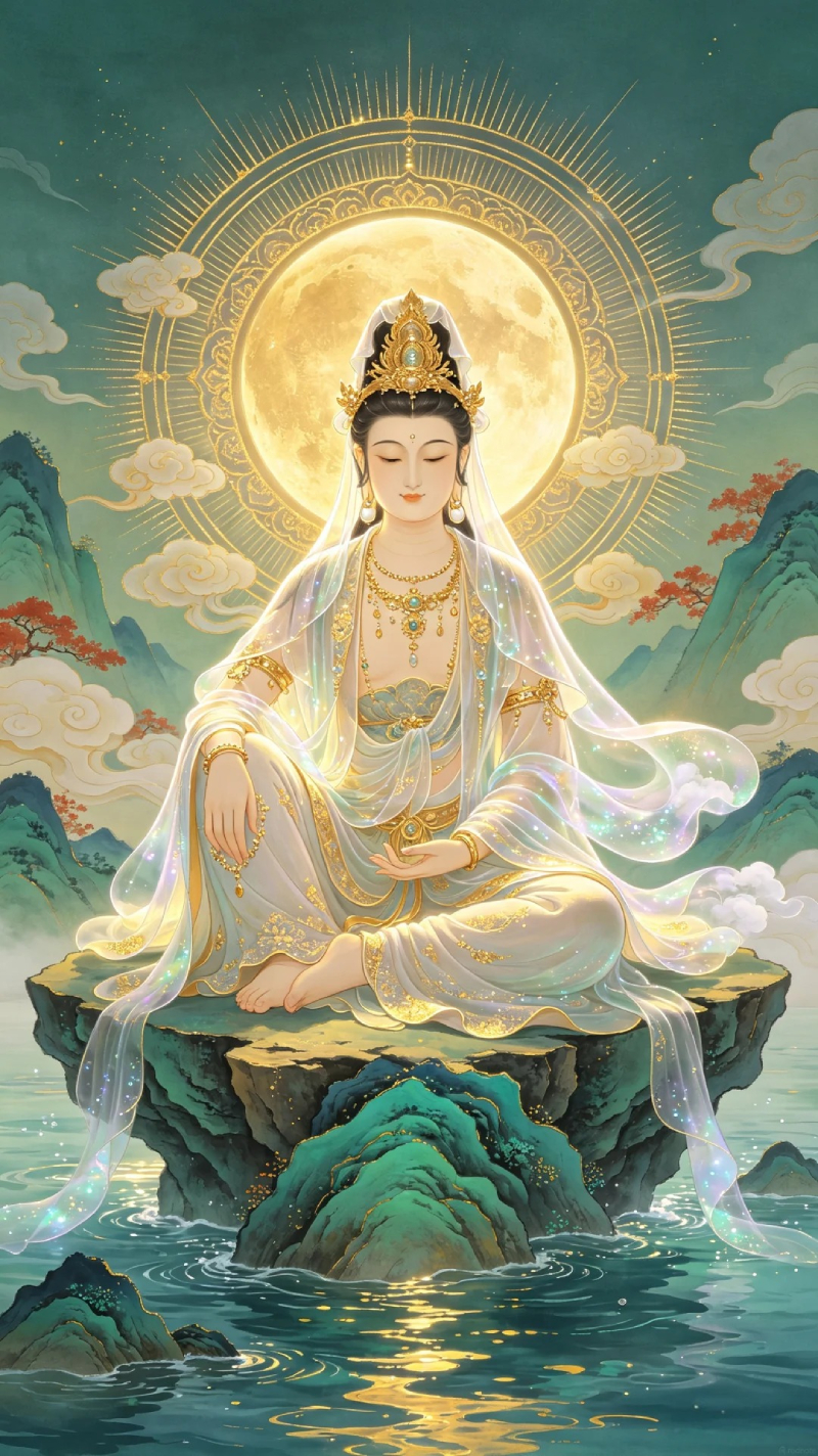 hình ảnh Quan Thế Âm Bồ Tát từ bi