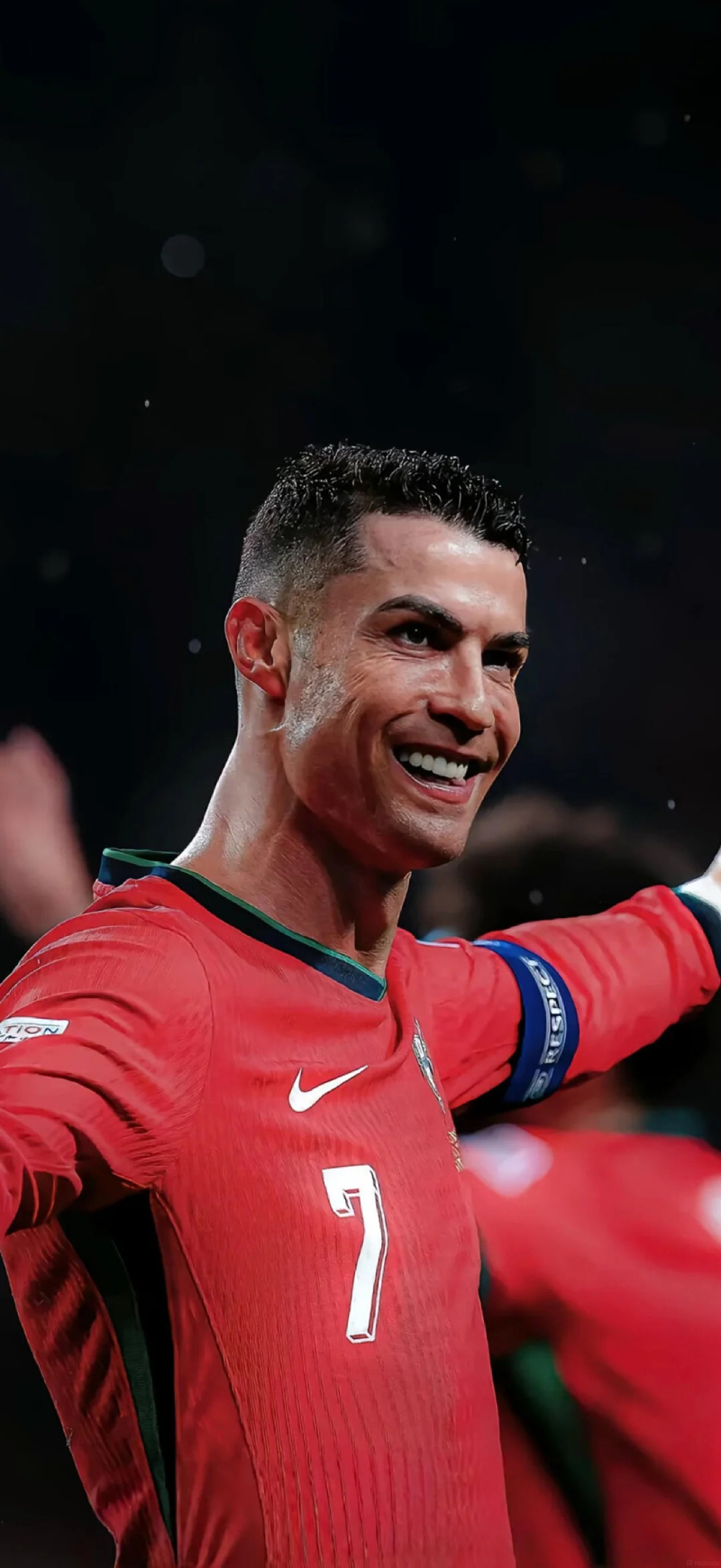 hình ảnh Ronaldo phong cách mạnh mẽ