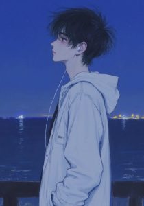 hình anime boy thần thái lạnh lùng