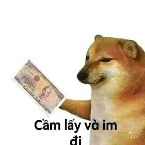 meme hết tiền bá đạo