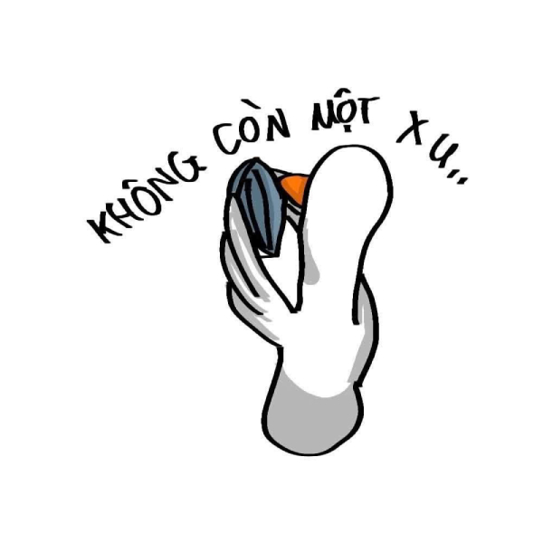 meme hết tiền cực kỳ hài hước