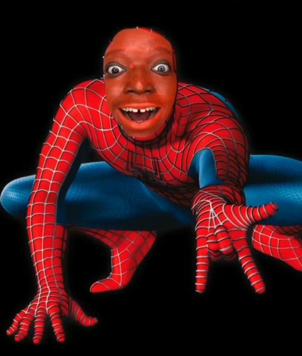 Ảnh Spider Man hài hước với thần thái tinh nghịch