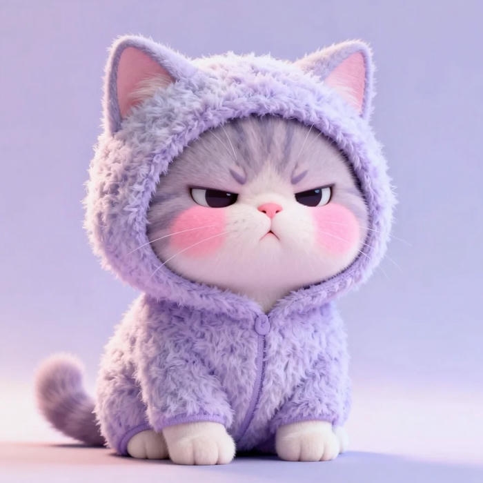 Ảnh meme mèo mang dáng vẻ ngơ ngác đầy duyên