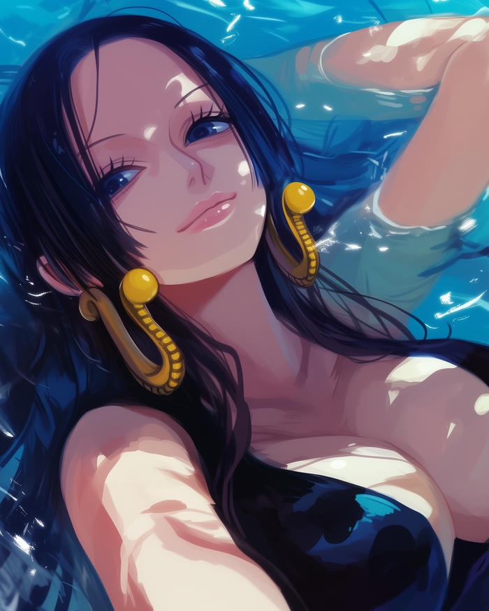 Boa Hancock sexy thể hiện thần sắc rạng rỡ