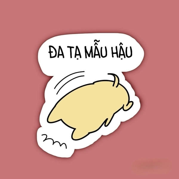 Cảm ơn meme với sắc thái cảm kích nhẹ nhàng dễ chịu