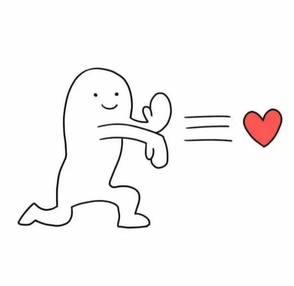 Cử chỉ thả tim biến thành meme siêu dễ thương