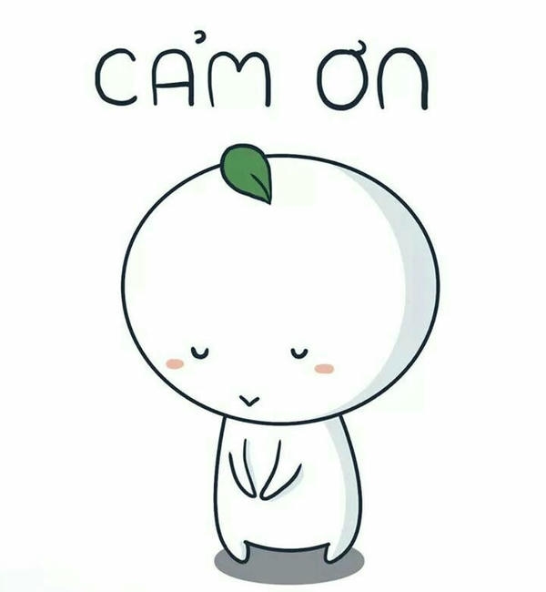 Hình ảnh cảm ơn mang sắc thái trân trọng dễ mến