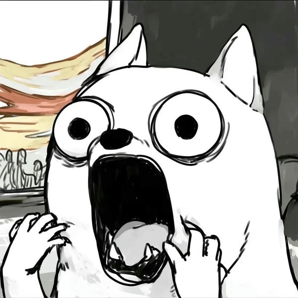 Meme sợ hãi phản xạ đáng yêu rất hài hước