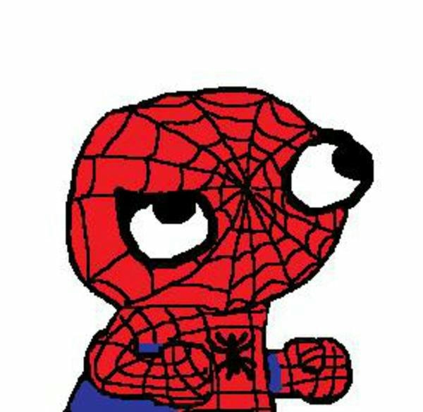 Spider man meme thể hiện biểu cảm đầy kinh ngạc