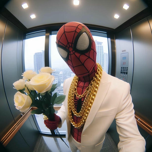 Spider man meme thể hiện vẻ mặt bất lực hài hước