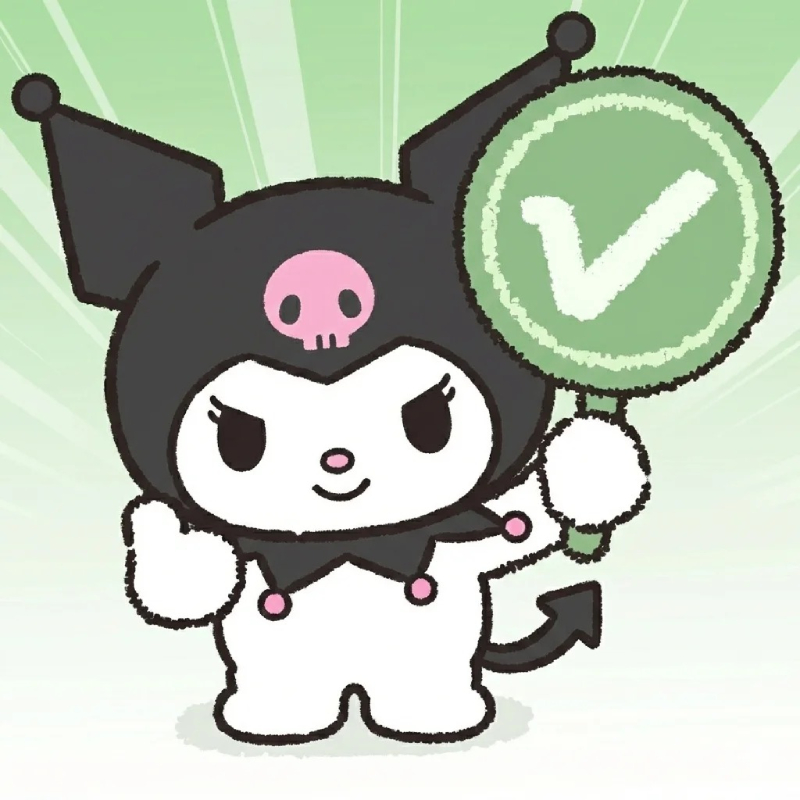 ảnh Kuromi kawaii làm avatar (1)