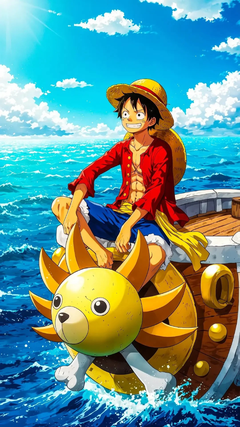 ảnh Luffy cùng Zoro và Sanji