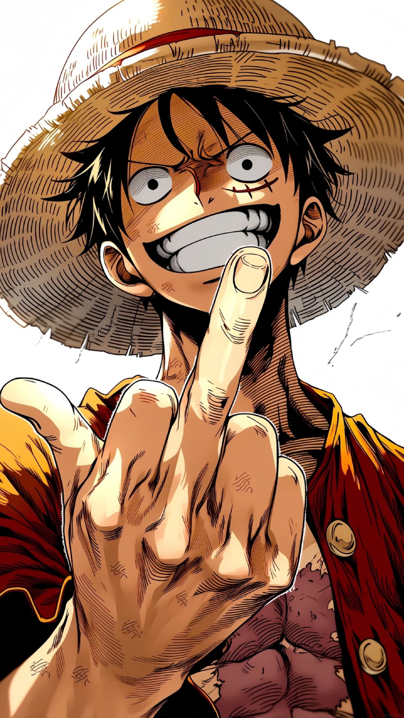 ảnh Luffy phiêu lưu trên đại dương