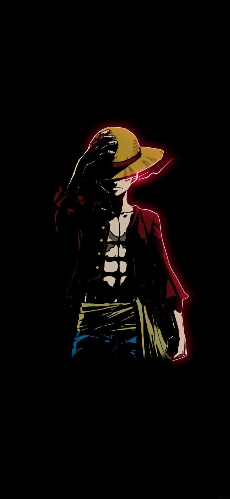ảnh Luffy phong cách anime