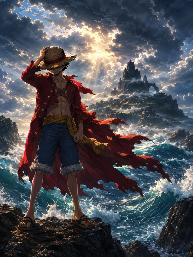 ảnh Luffy trong One Piece
