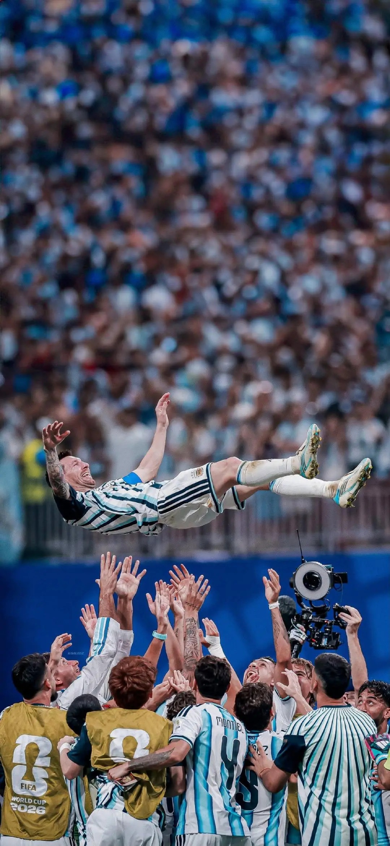 ảnh Messi trong màu áo Argentina