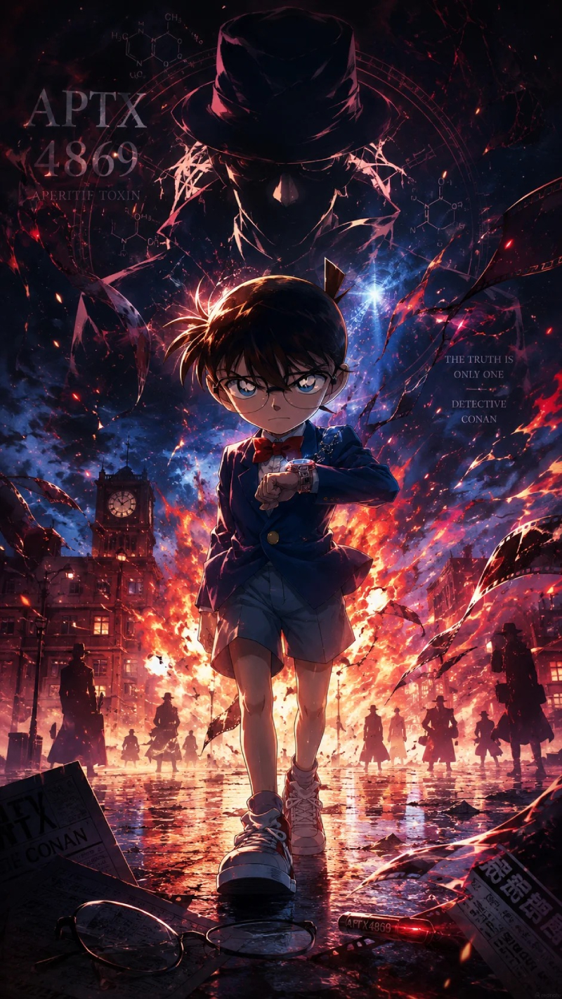 ảnh Shinichi Kudo trong hình dáng Conan