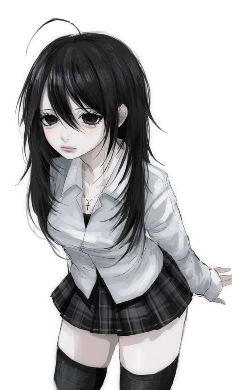ảnh gái anime dễ thương và xinh xắn